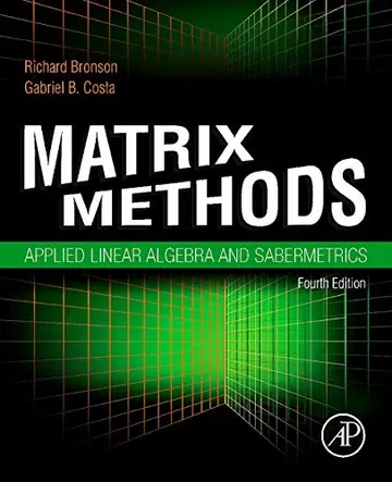 Cover of Matrix Methods