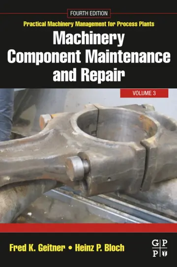 Cover of Machinery Component Maintenance and Repair