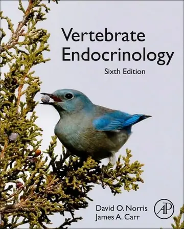 Cover of Vertebrate Endocrinology, 6Th Edition