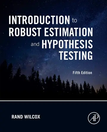 Cover of Introduction to Robust Estimation and Hypothesis Testing, 5Th Edition