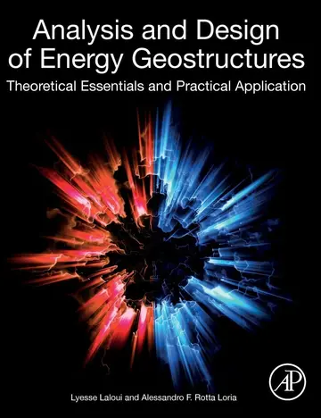 Cover of Analysis and Design of Energy Geostructures