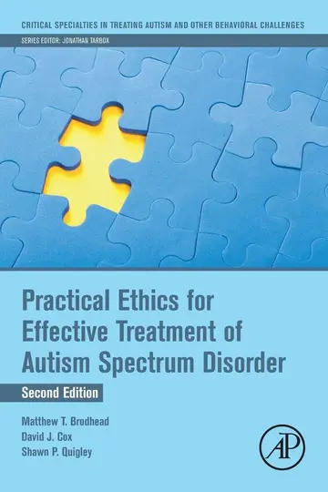 Cover of Practical Ethics for Effective Treatment of Autism Spectrum Disorder