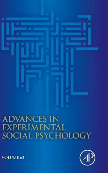 Cover of Advances in Experimental Social Psychology