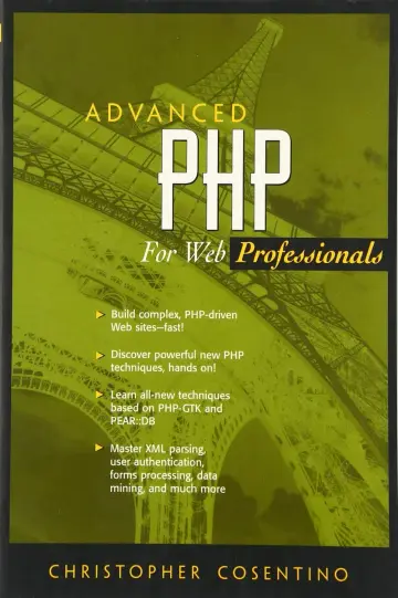 Cover of Advanced PHP for Web Professionals