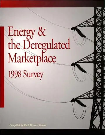 Cover of Energy & the Deregulated Marketplace