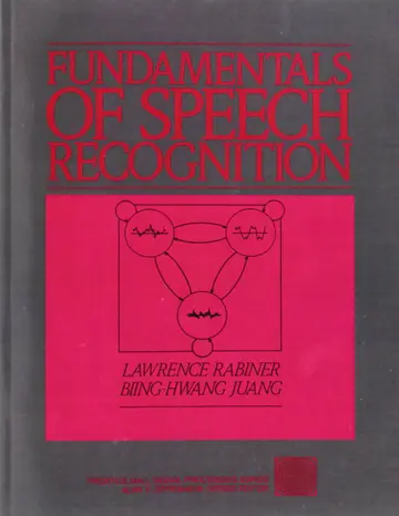 Cover of Fundamentals of Speech Recognition