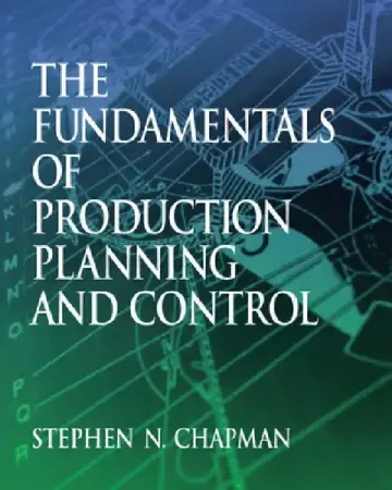 Cover of Fundamentals of Production Planning and Control