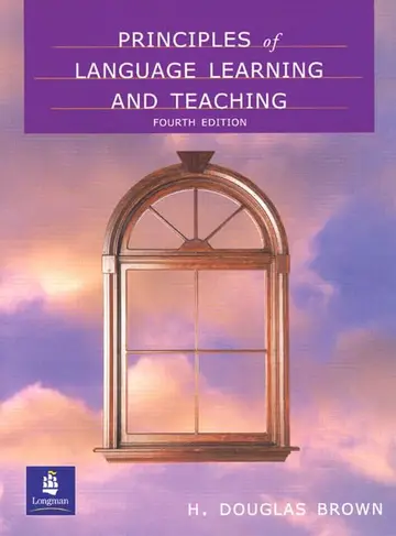 Cover of Principles of Language Learning and Teaching