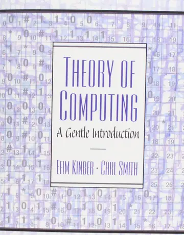 Cover of Theory of Computing