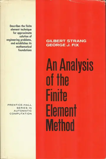 Cover of Analysis of the Finite Elements Method