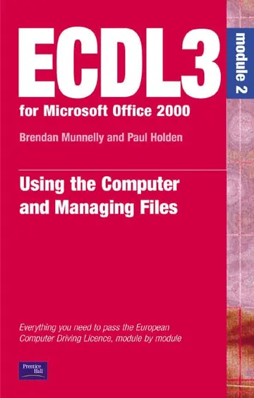Cover of ECDL 2000 Module 2