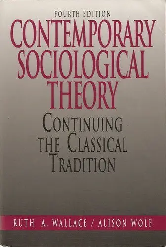 Cover of Contemporary Sociological Theory