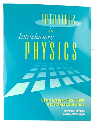 Cover of Tutorials in Introductory Physics