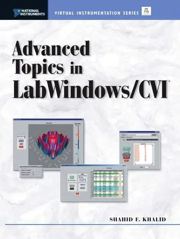 Cover of Advanced Topics in LabWindows/CVI