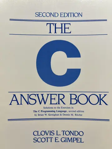 Cover of The C Answer Book