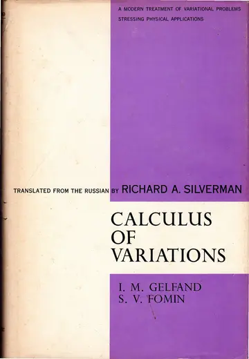 Cover of Calculus of Variations