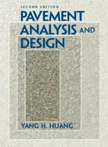 Cover of Pavement Analysis and Design