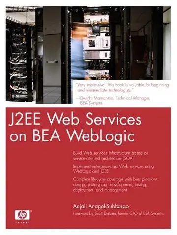 Cover of J2EE Web Services on BEA WebLogic