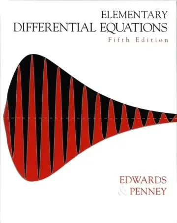 Cover of Elementary Differential Equations