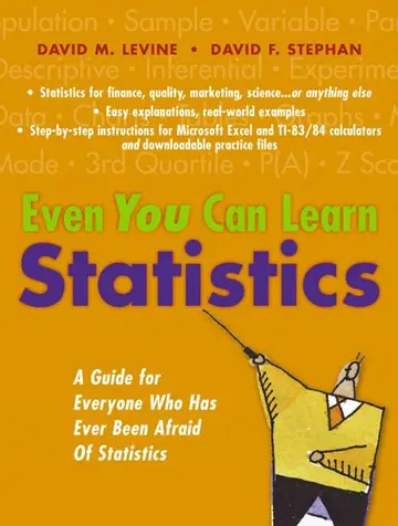 Cover of Even You Can Learn Statistics