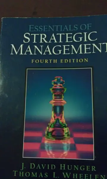 Cover of Essentials of Strategic Management