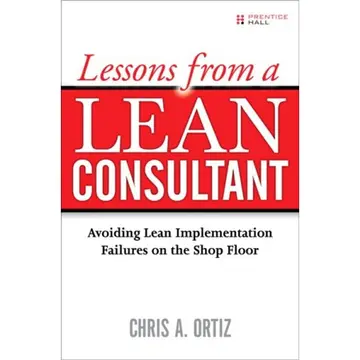 Cover of Lessons from A Lean Consultant
