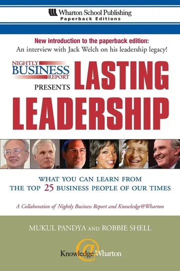 Cover of Nightly Business Report Presents Lasting Leadership