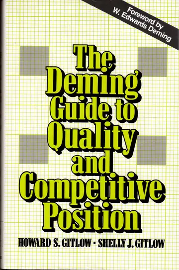 Cover of The Deming Guide to Achieving Quality and Competitive Position