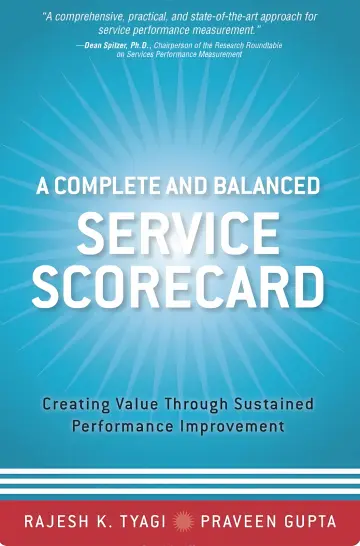 Cover of A Complete and Balanced Service Scorecard