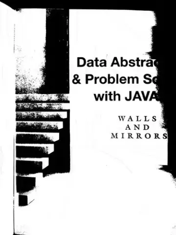 Cover of Data Abstraction & Problem Solving with Java