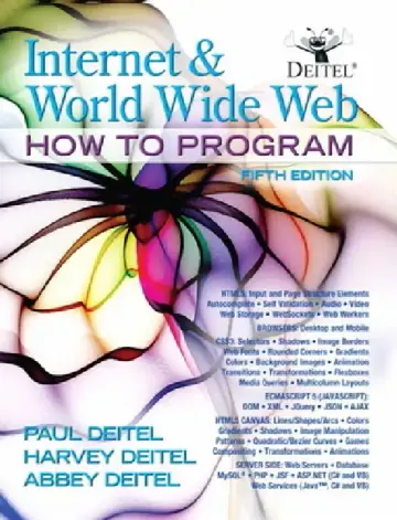 Cover of Internet and World Wide Web