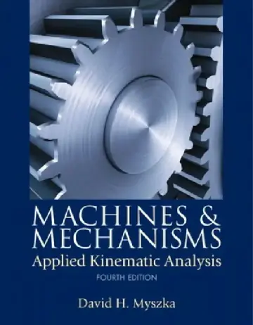 Cover of Machines & Mechanisms