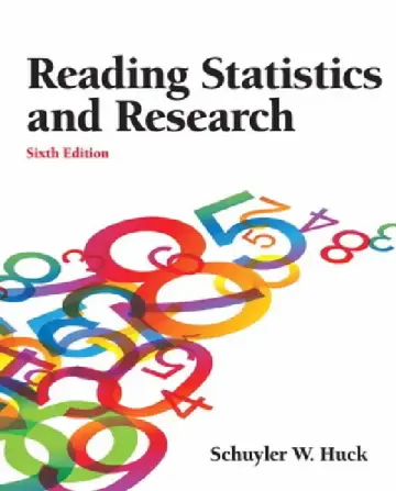 Cover of Reading Statistics and Research