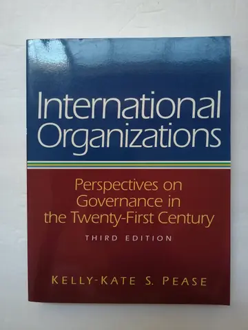 Cover of International Organizations