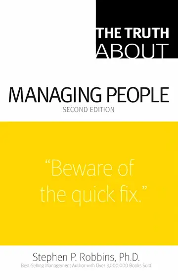 Cover of The Truth About Managing People