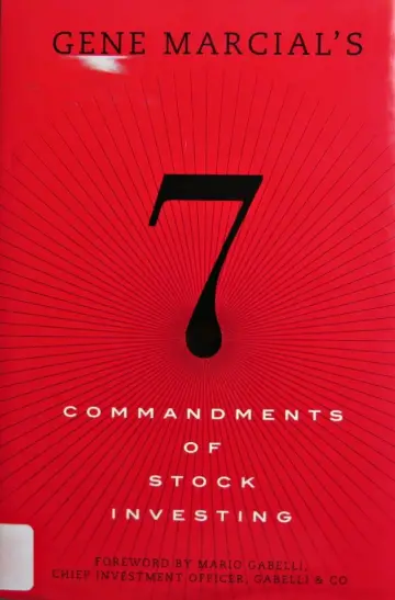 Cover of Gene Marcial's 7 Commandments of Stock Investing