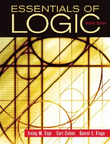 Cover of Essentials of Logic