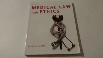 Cover of Medical Law and Ethics