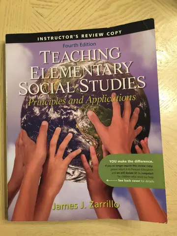 Cover of Teaching Elementary Social Studies