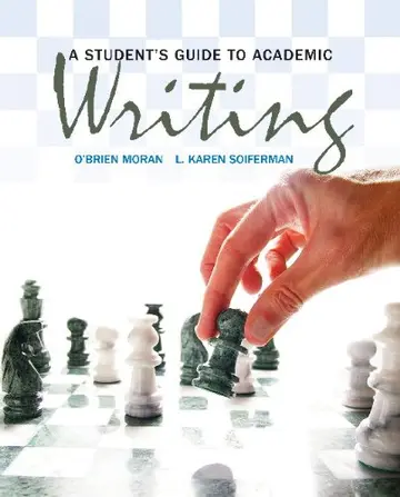 Cover of A Student's Guide to Academic Writing