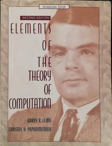 Cover of Elements of the Theory of Computation