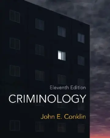 Cover of Criminology