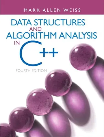 Cover of Data Structures and Algorithm Analysis in C++