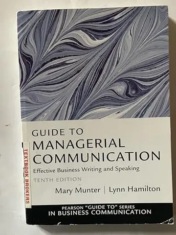 Cover of Guide to Managerial Communication