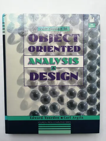 Cover of Case Studies in Object-Oriented Analysis and Design