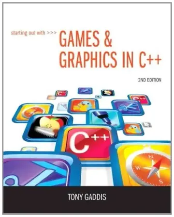 Cover of Starting Out with Games & Graphics in C++ [With DVD ROM]