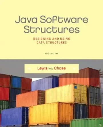 Cover of Java Software Structures