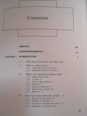 Cover of Fundamentals of Neural Networks