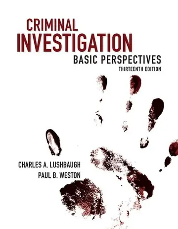 Cover of Criminal Investigation