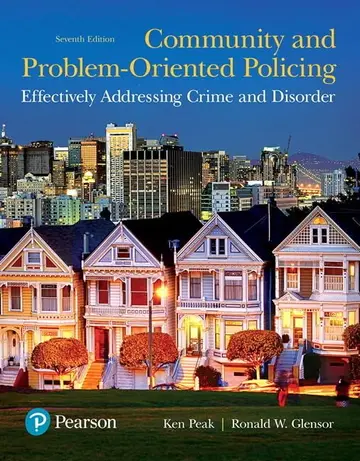Cover of Community and Problem-Oriented Policing